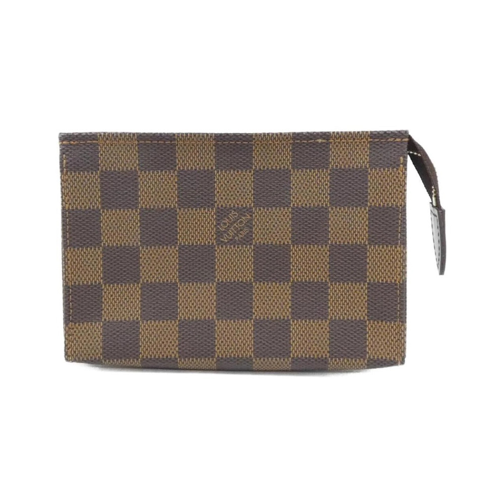 LOUIS VUITTON Authentic Brown Damier Pouch